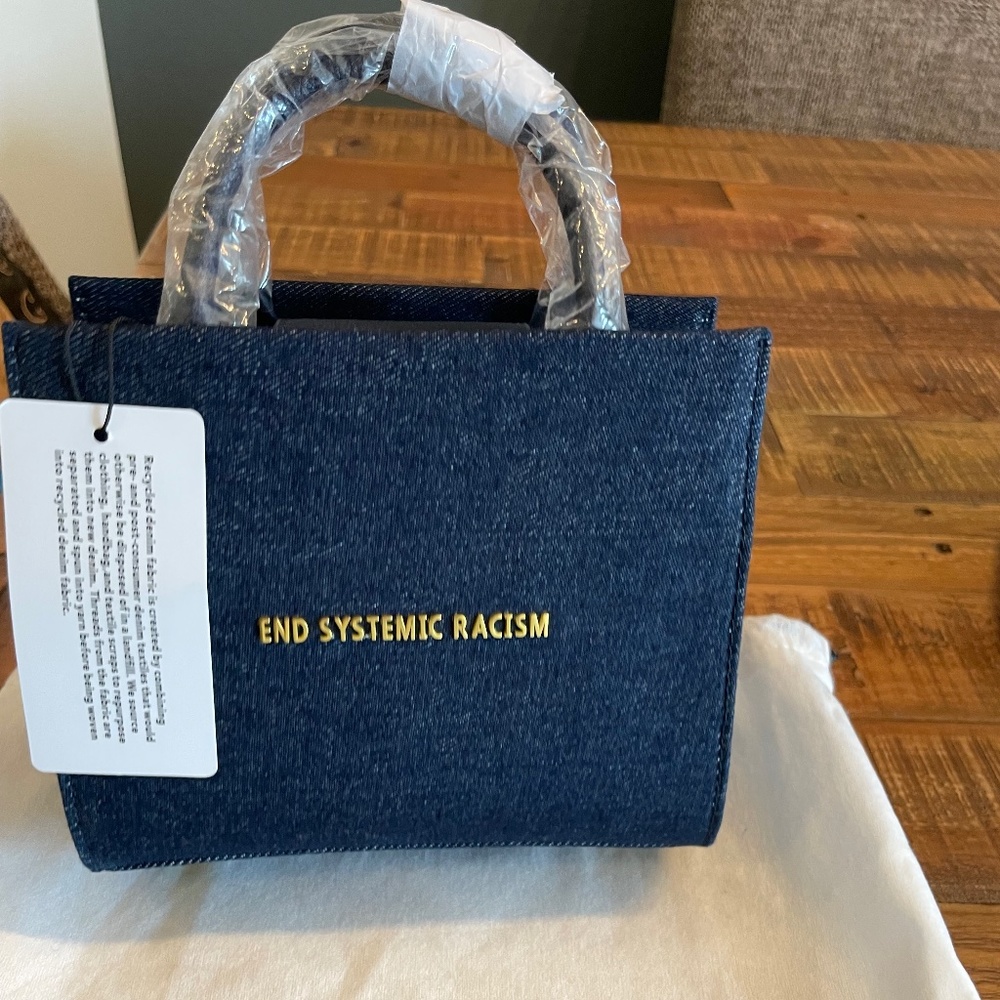 Brand New denim Brandon Blackwood purse